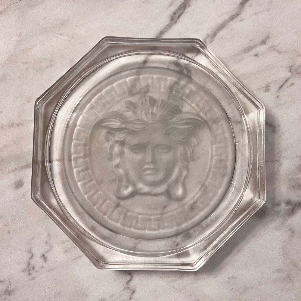 Versace - Medusa Lumiere Crystal Coaster (set of 2)